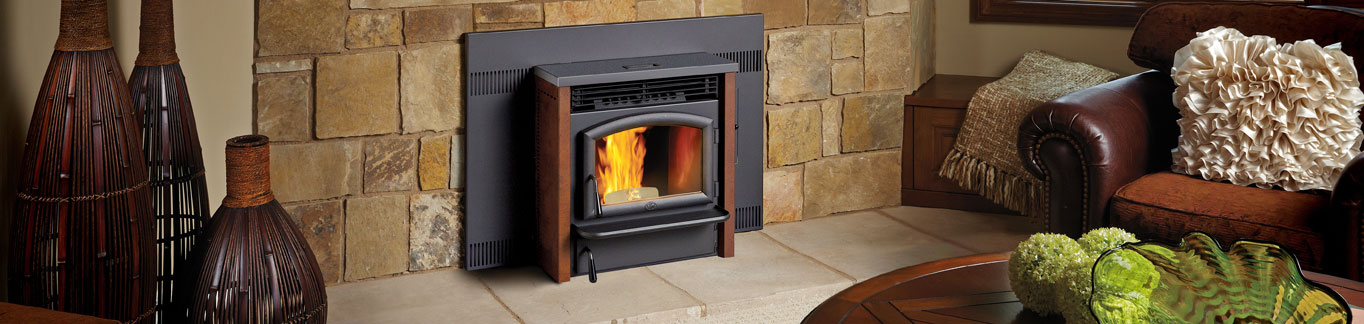 Pellet burning stoves