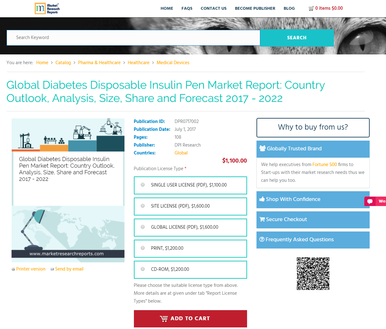 Global Diabetes Disposable Insulin Pen Market Report