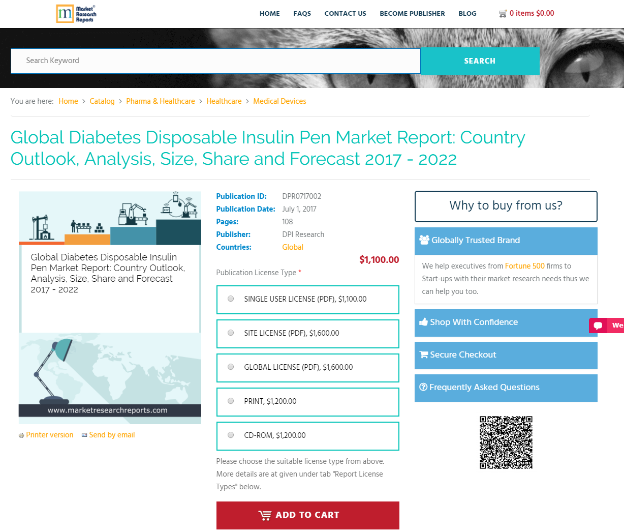 Global Diabetes Disposable Insulin Pen Market Report'