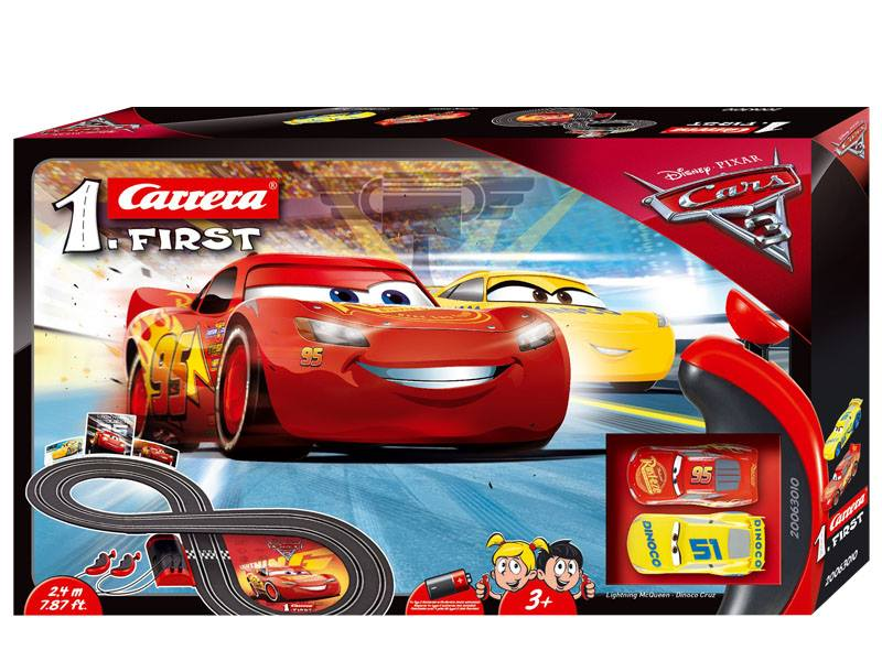 Carrera First Disney/Pixar CARS 3 Race Set'
