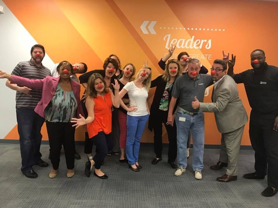 FreightCenter Employees Participate in Red Nose Day'