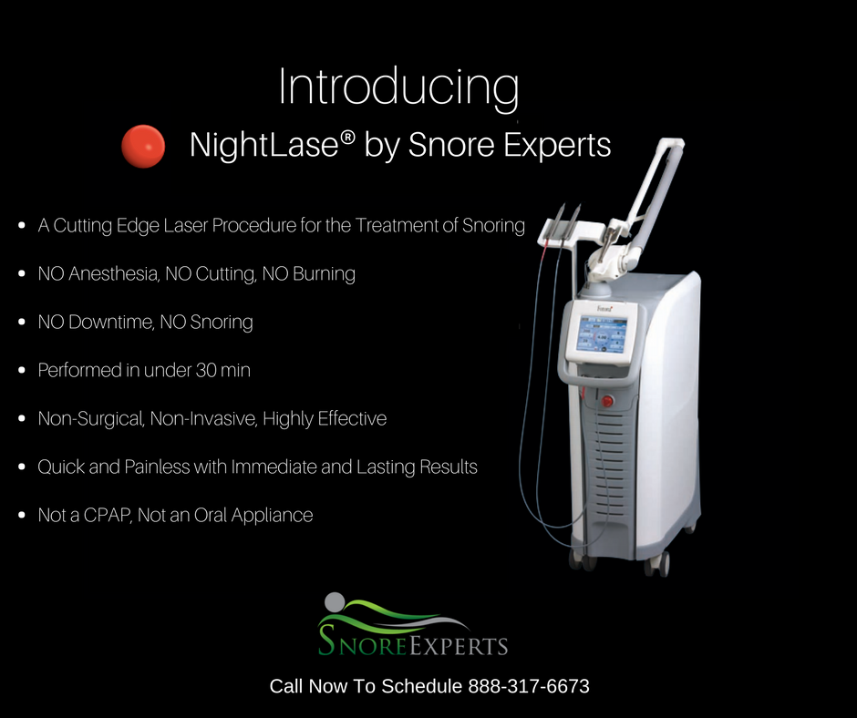 NightLase by Snore Experts'