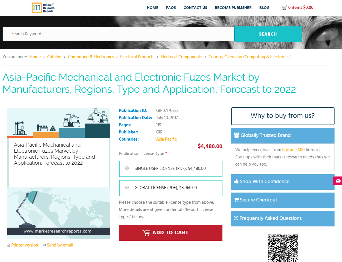 Asia-Pacific Mechanical and Electronic Fuzes Market'