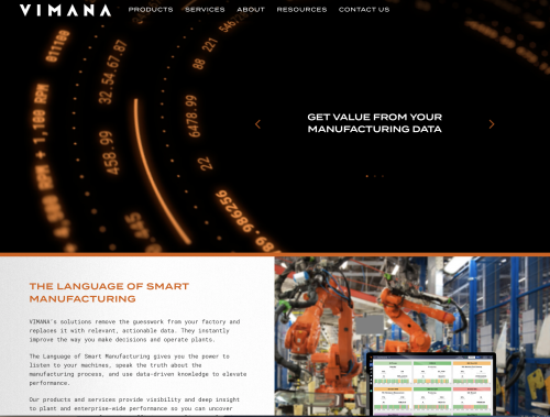 New VIMANA website'