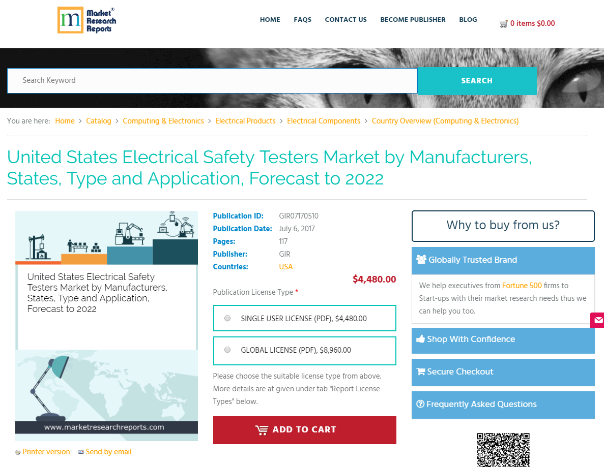 United States Electrical Safety Testers Market