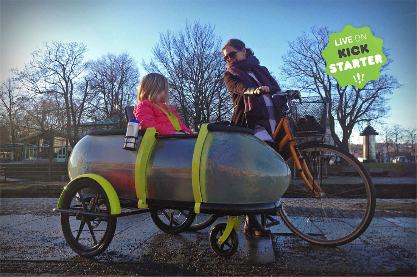 SideBuddy - The Multifunctional Cargo Trailer for Bicycles