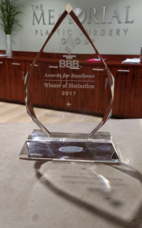 Better Business Bureau Distinction Award 2017