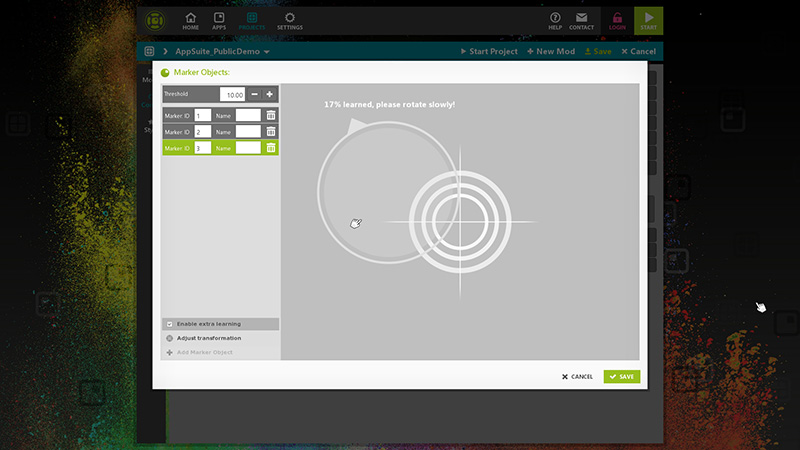 Object Recognition on Touchscreens (by eyefactive)