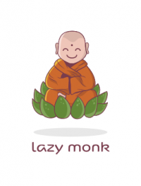 Lazy Monk logo