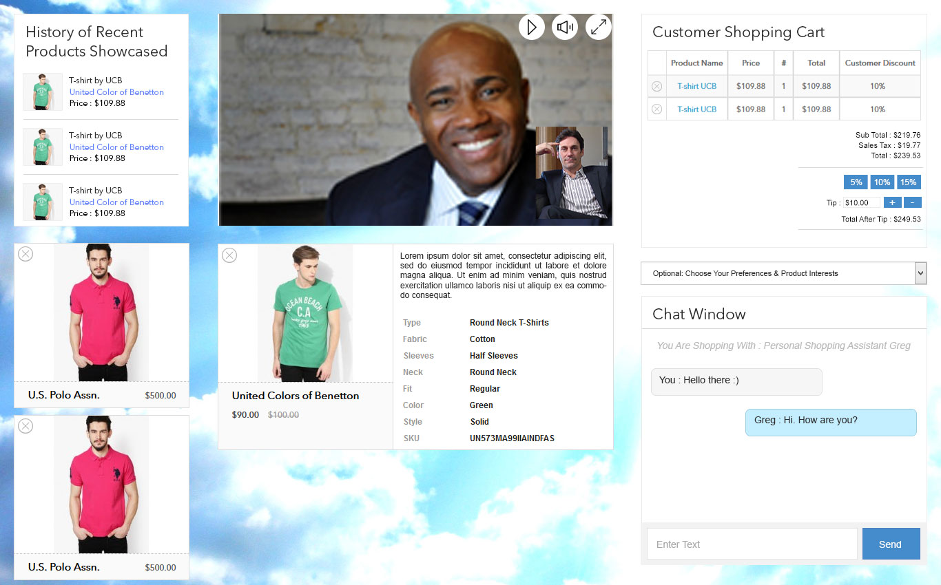 Customer View'