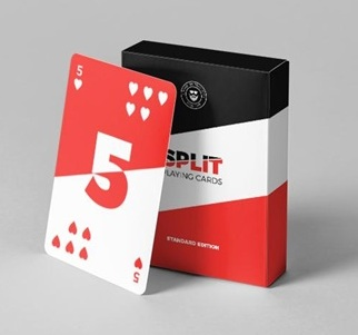 Split Playing Cards'