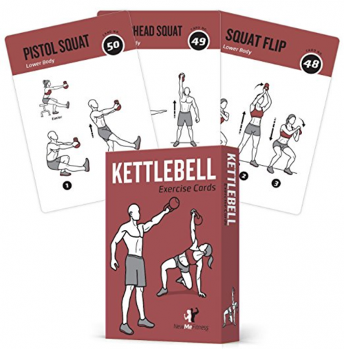 NewMe Fitness Unveils Kettlebell Workout Cards on Amazon'