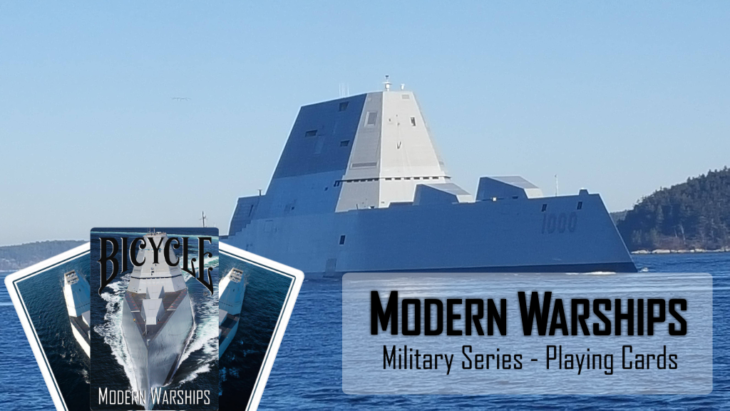 Modern Warships Playing Cards banner'