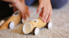 Bamboo toy cars playtime-4'