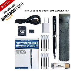 SpyCrushers Spy Camera Pen'
