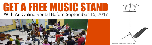 Get a Free Music Stand From Rayburn Music'