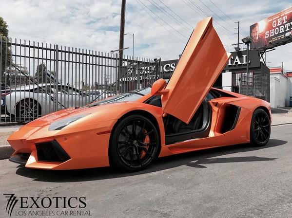 Lamborghini Aventador Rental By 777 Exotics