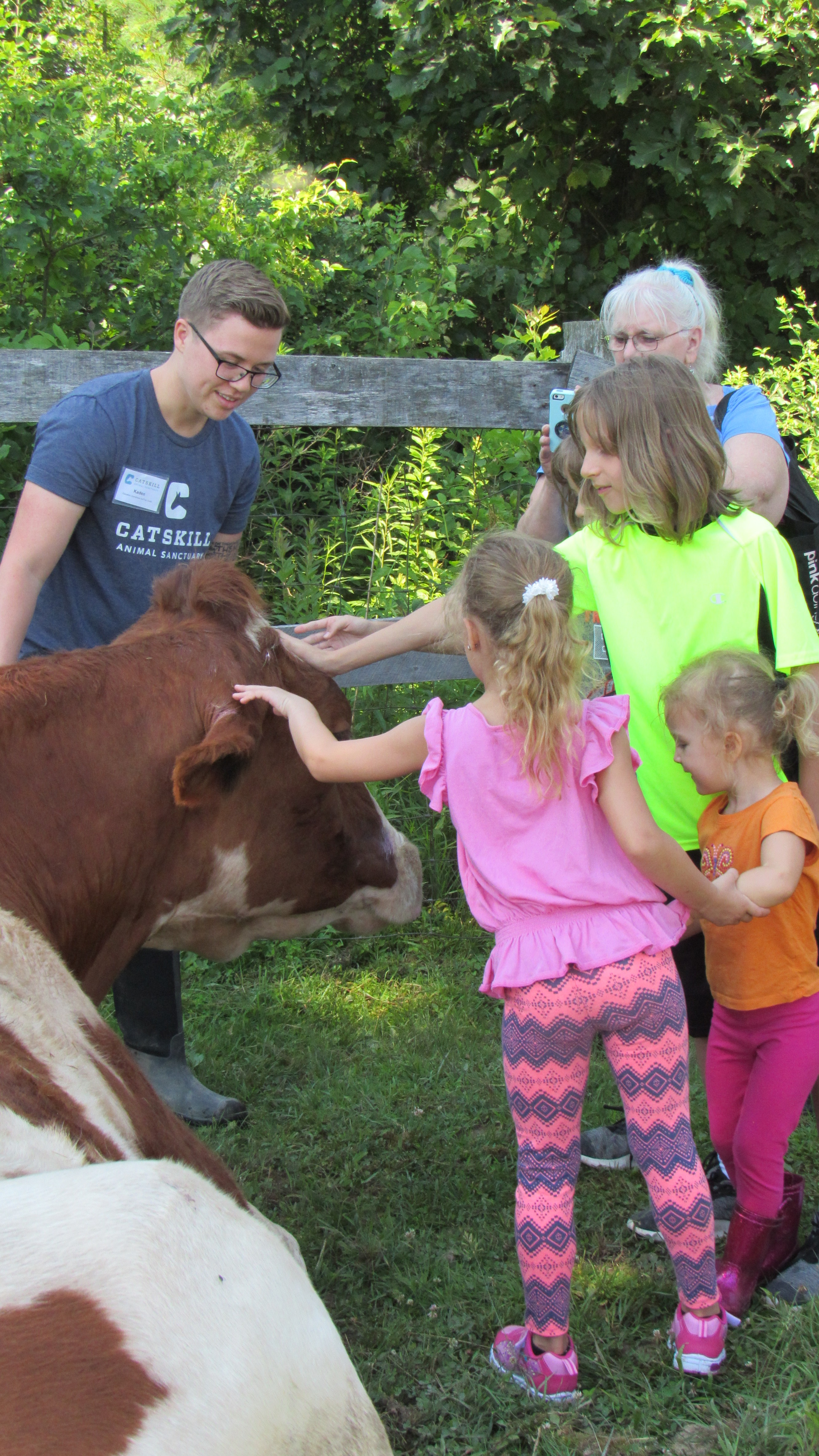 ISF Youth at Catskill Sanctuary'