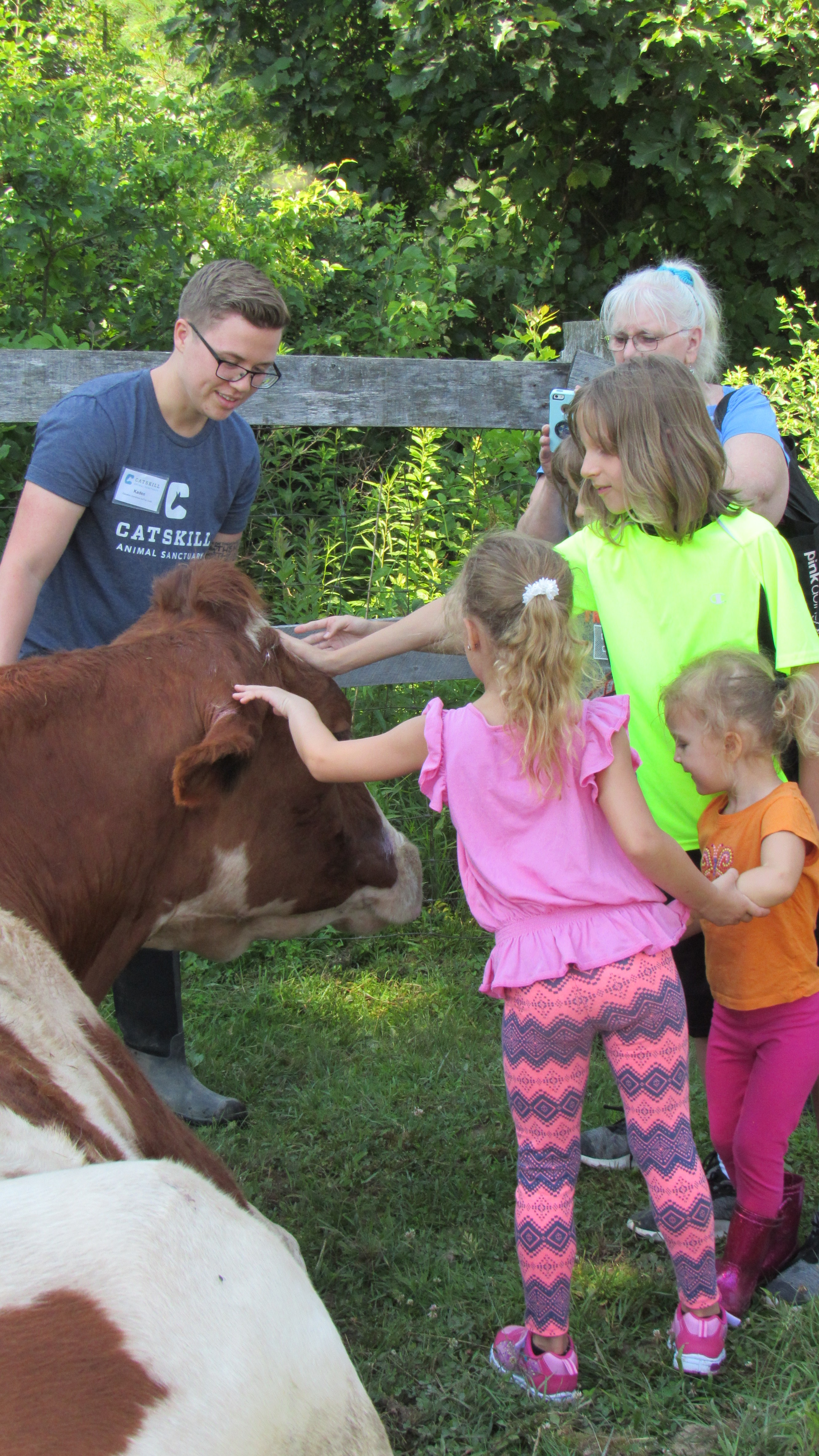 ISF Youth at Catskill Sanctuary