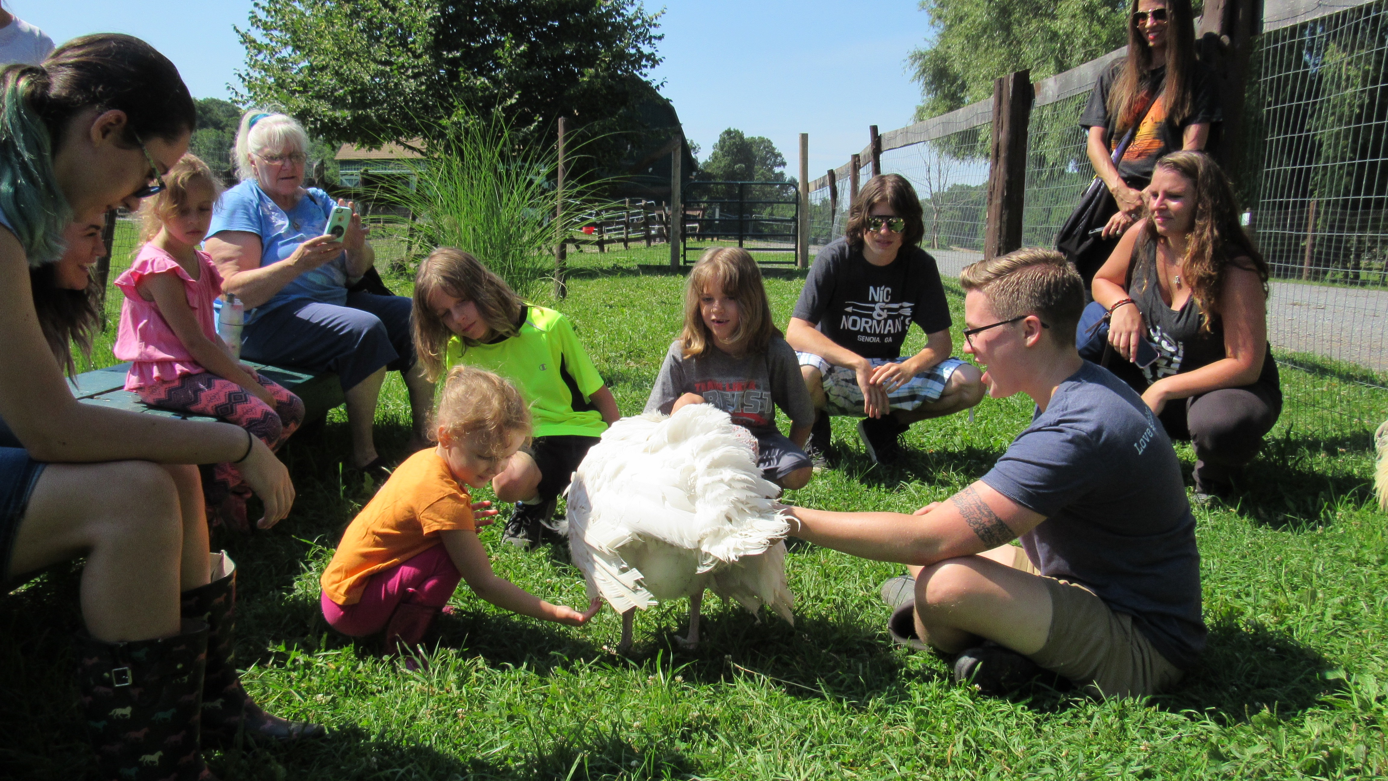 ISF Youth at Catskill Sanctuary