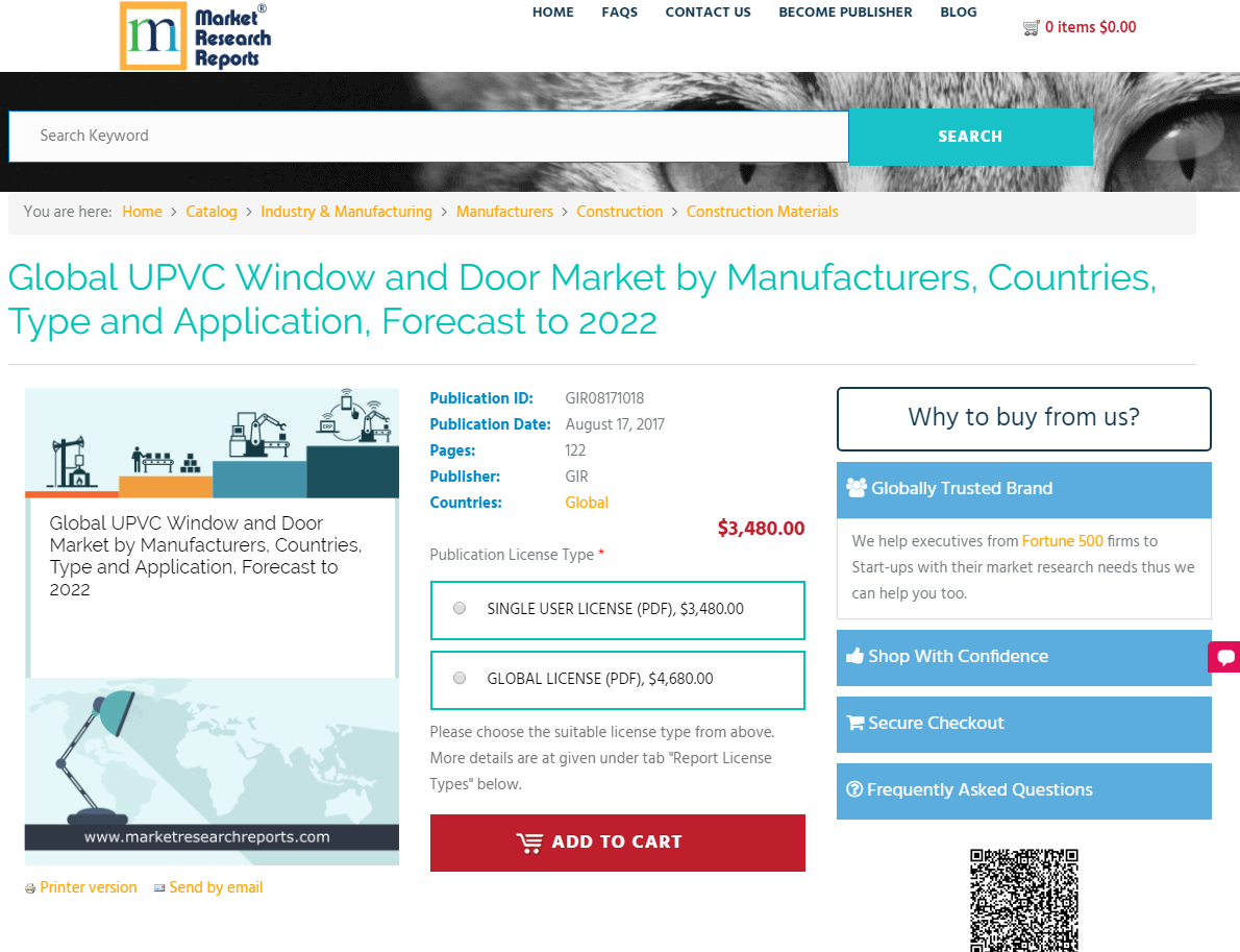 Global UPVC Window and Door Market by Manufacturers'