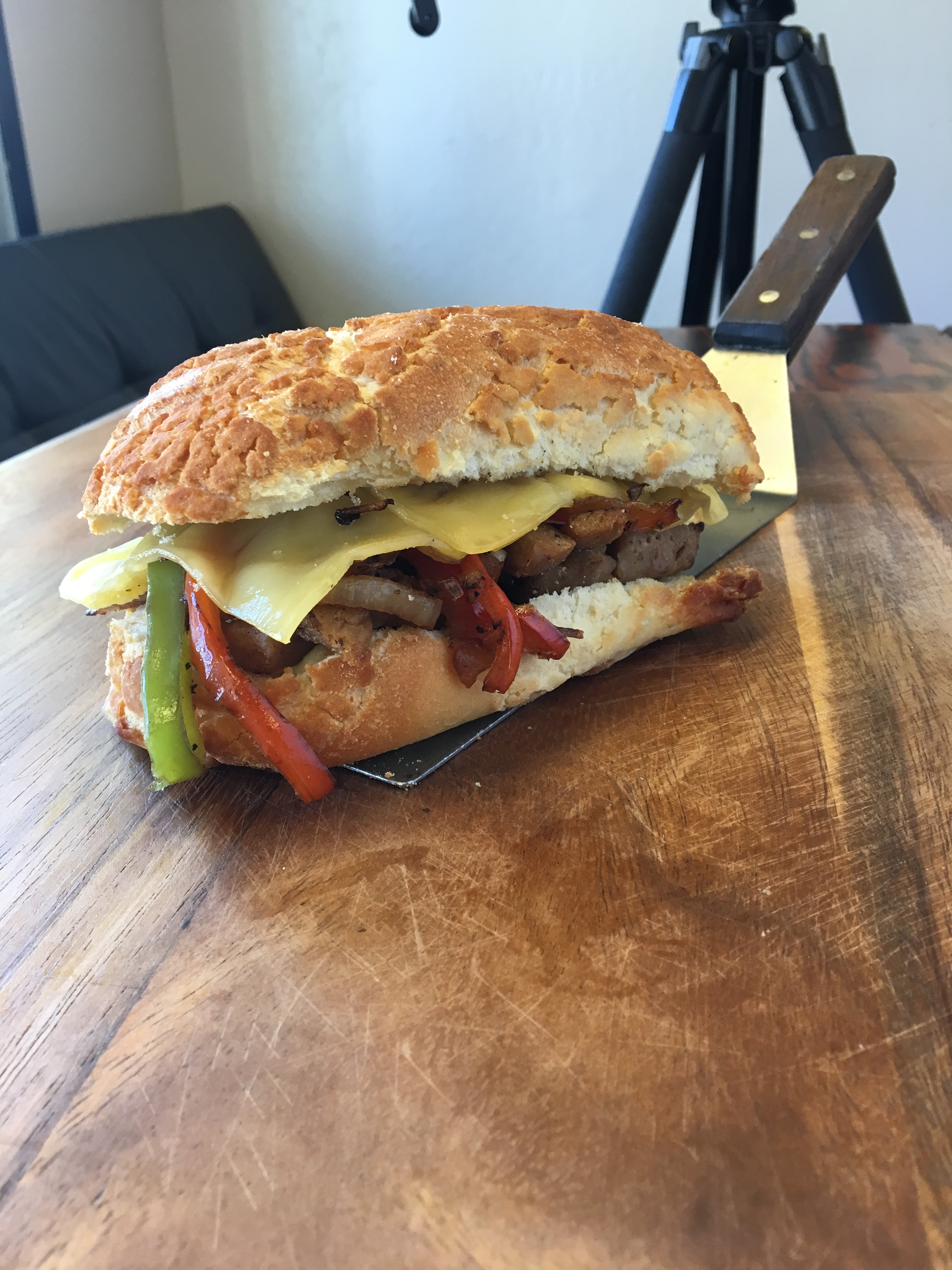 Philly Vegan Cheesesteak from Nick's Kitchen