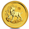 Lunar series Gold Year of the Dog'