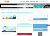 Global Flu Vaccine Industry Market Research 2017