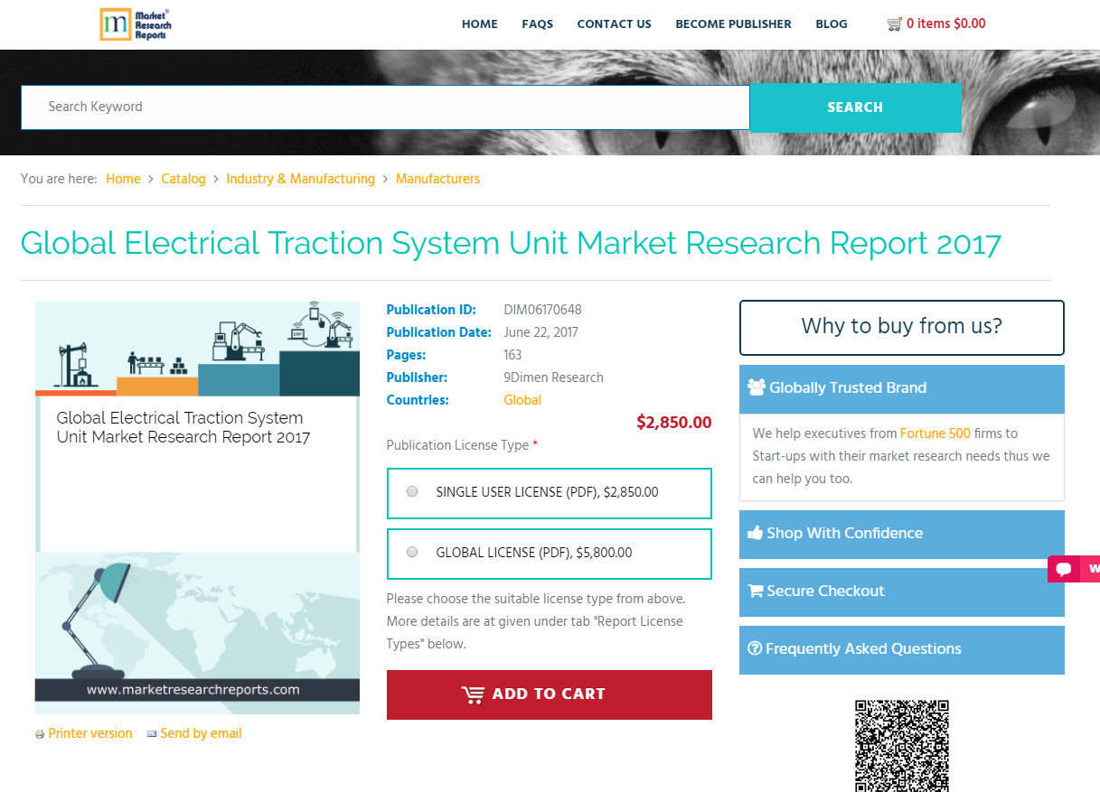 Global Electrical Traction System Unit Market Research'