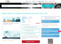 Global High-end Copper Foil Market Research 2011- 2022
