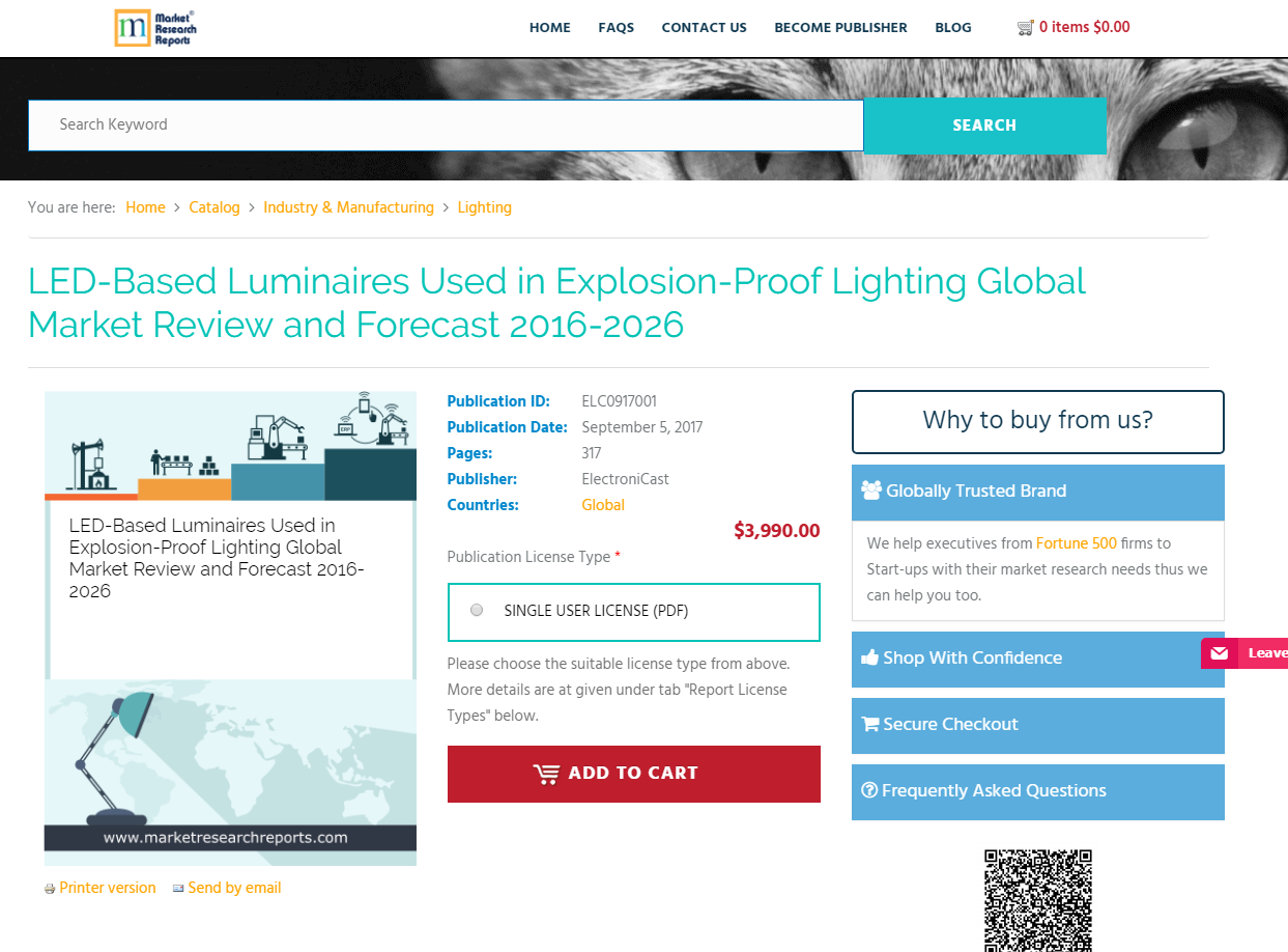 LED-Based Luminaires Used in Explosion-Proof Lighting'