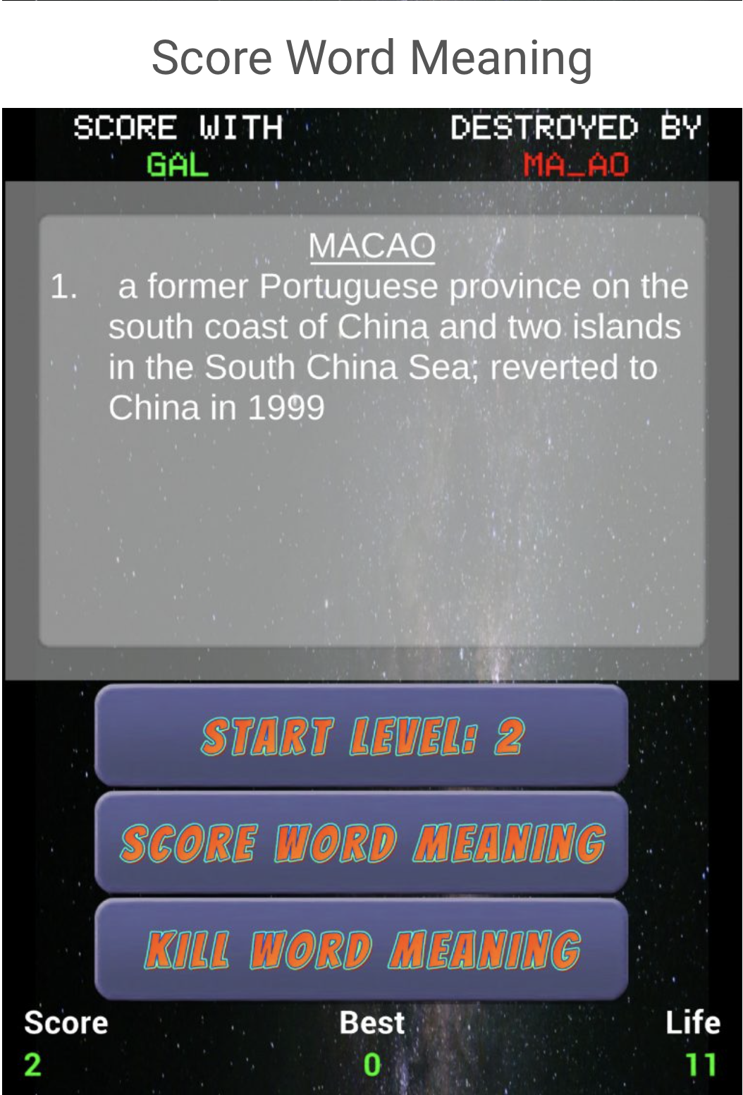 Word Assassin Game App
