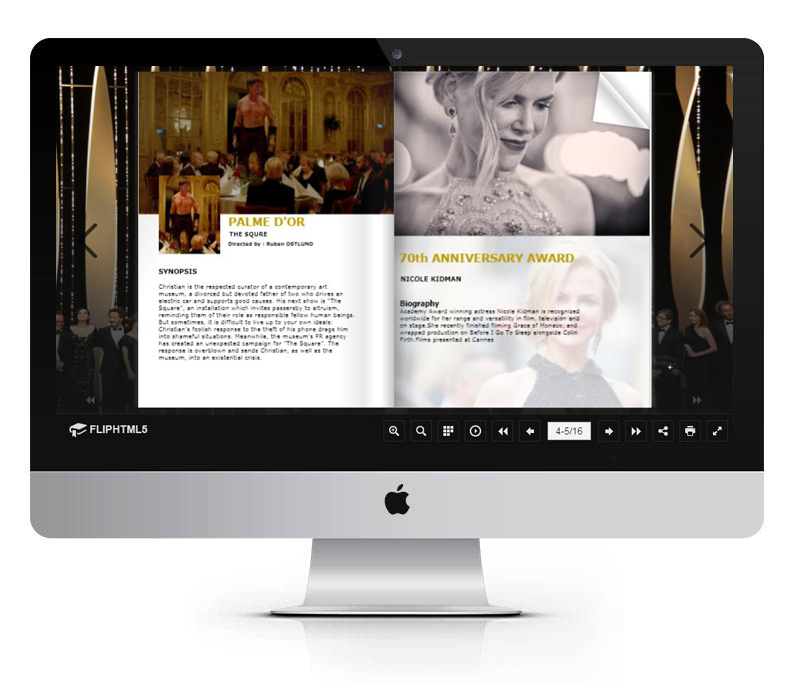 FlipHTML5 Reveals the Role of Art Magazine Templates