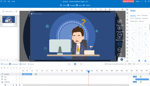 animated video editing software'
