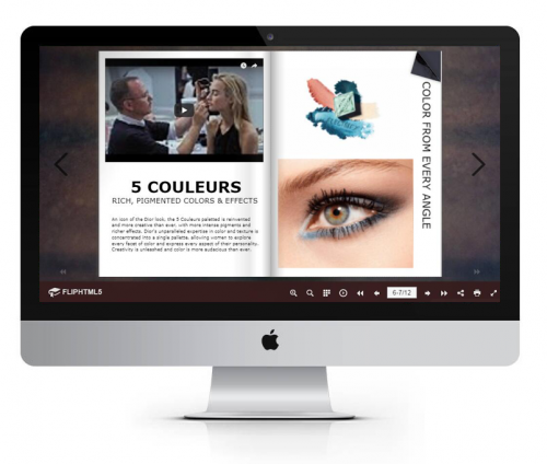 FlipHTML5 Releases Beauty Magazine Templates for Fashion'