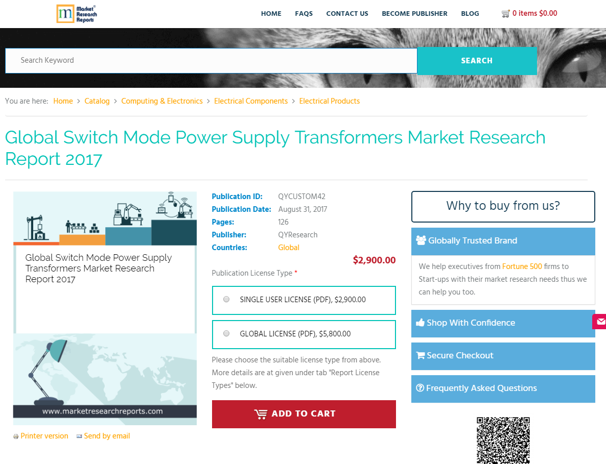 Global Switch Mode Power Supply Transformers Market Research