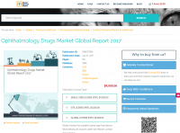 Ophthalmology Drugs Market Global Report 2017
