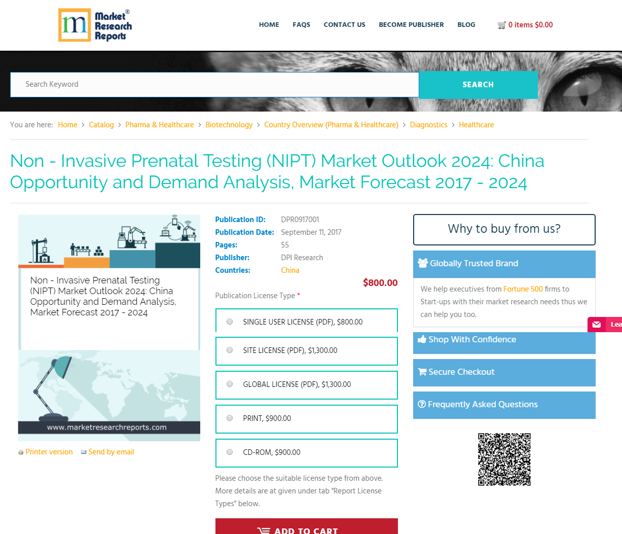 Non - Invasive Prenatal Testing (NIPT) Market Outlook 2024