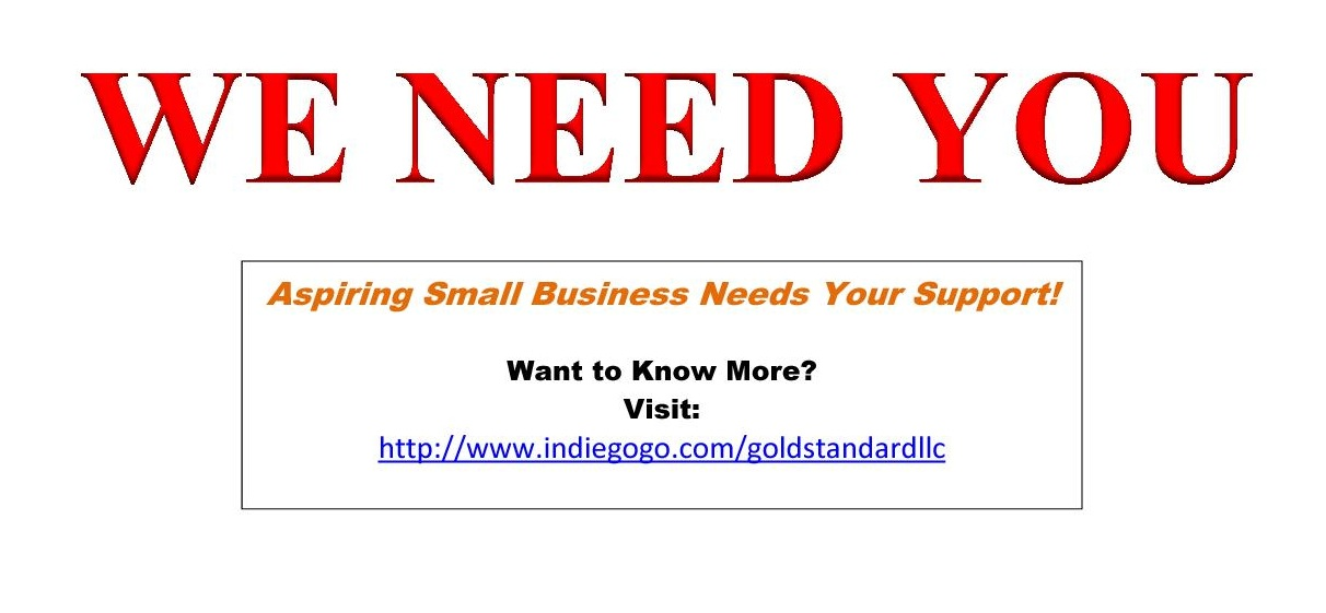 WE NEED YOU CAMPAIGN'