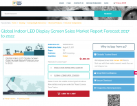 Global Indoor LED Display Screen Sales Market Report 2022