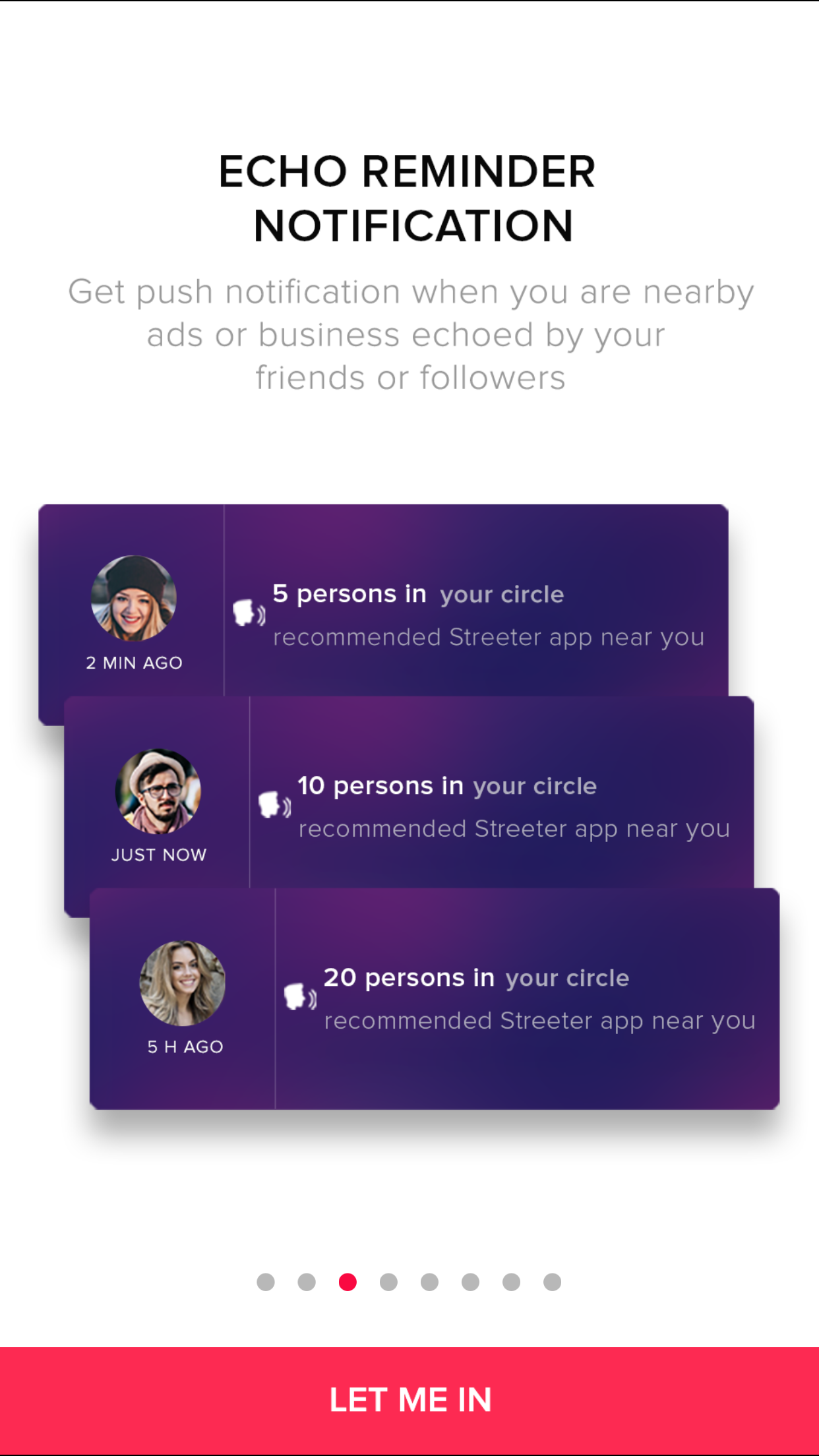 Echo Reminder Feature