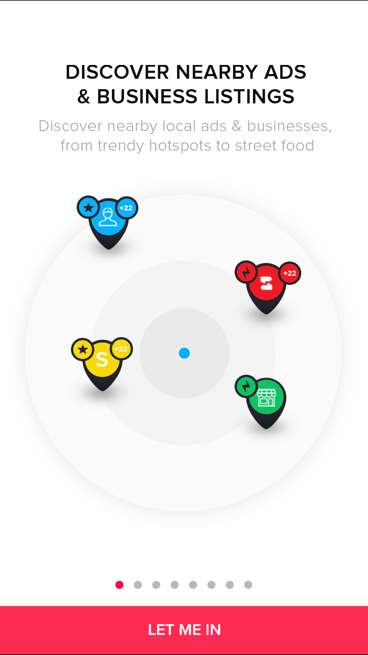 Discover Near by Ads and Business Listings
