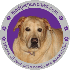 MadgiePawPaws.com Logo