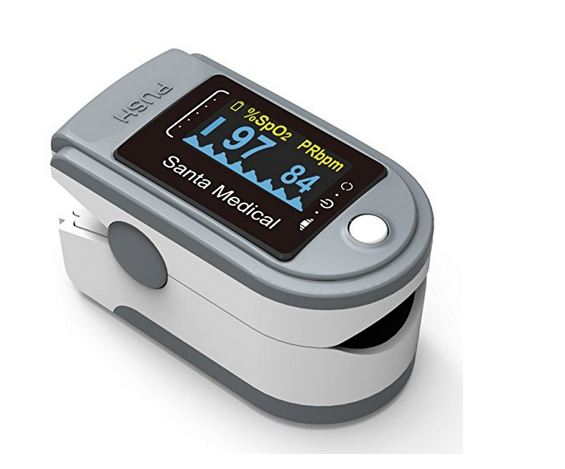 Santamedical® SM-165-S Fingertip Pulse Oximeter Bloo