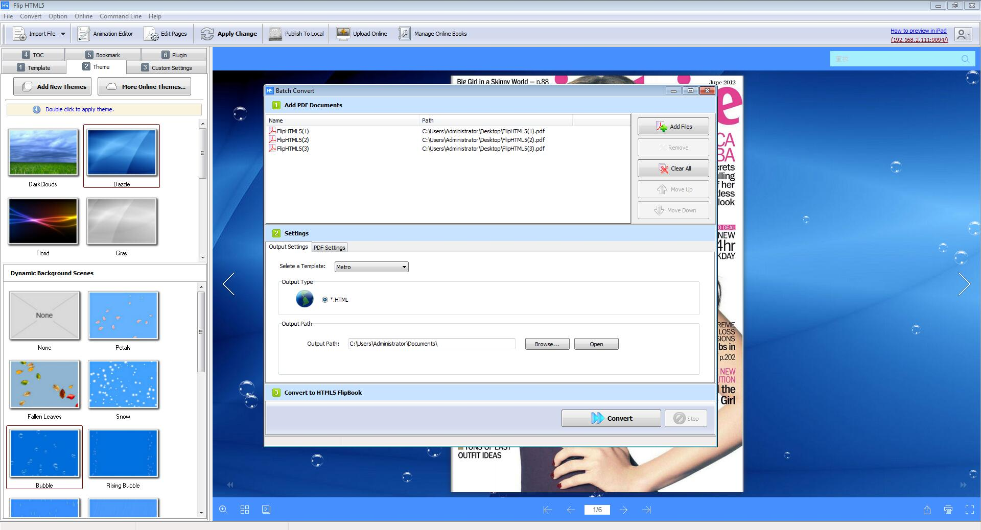 Now Users Can Batch Convert PDF to Flipbook With FlipHTML5