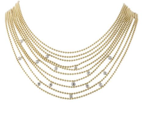 Cartier Draperie de Decolette 18K Yellow and White Gold