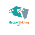 HappyBidding247.com Logo