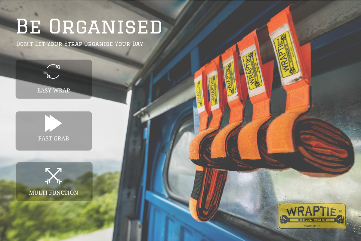 WRAPTIE Organised (Back of Truck)