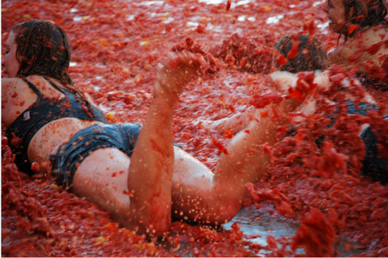 La Tomatina 2012'
