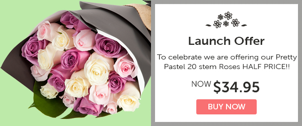 Fresh Flowers Special Launch Offer